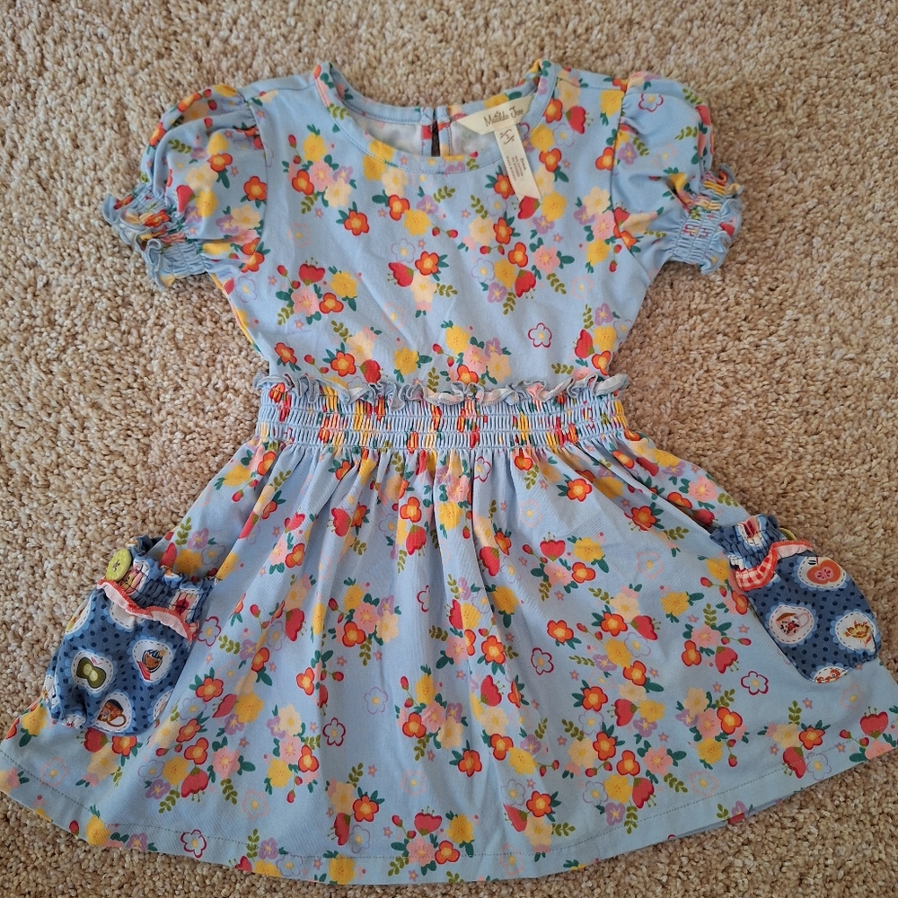 Matilda Jane chalkboard doodles dress
